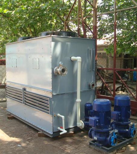 闭式冷却塔热交换方式